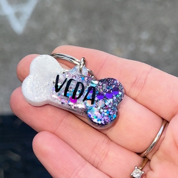 HAND CRAFTED CUSTOM DOG TAG RESIN - Picture 6 of 6